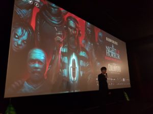 Presentación 'A night of horror: Nightmare radio'.