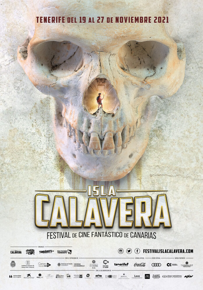 Cartel oficial del Festival Isla Calavera 2021.