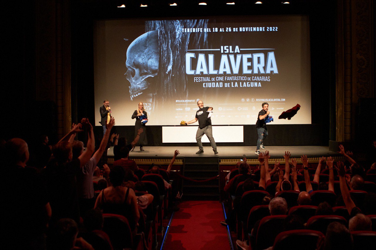 Presentación de Isla Calavera en la Semana de Cine Fantástico y de Terror de San Sebastián.