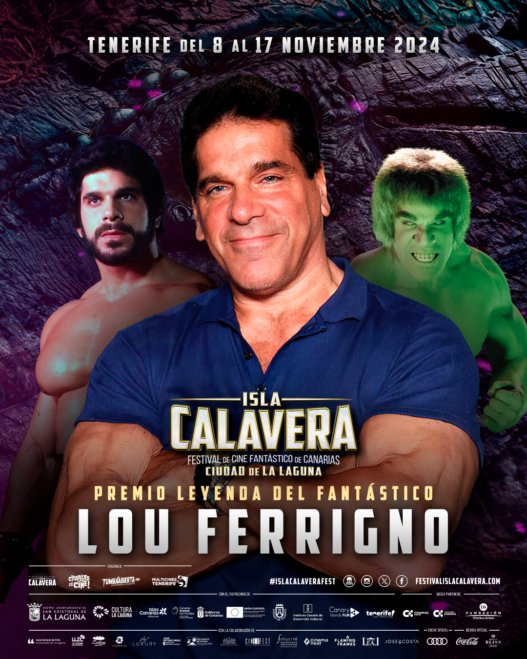 Lou Ferrigno, Premio Isla Calavera Leyenda del Fantástico 2024