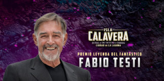 FABIO TESTI SE SUMA AL ELENCO DE INVITADOS DE HONOR Fabio Testi, Premio Isla Calavera Leyenda del Fantástico 2024.