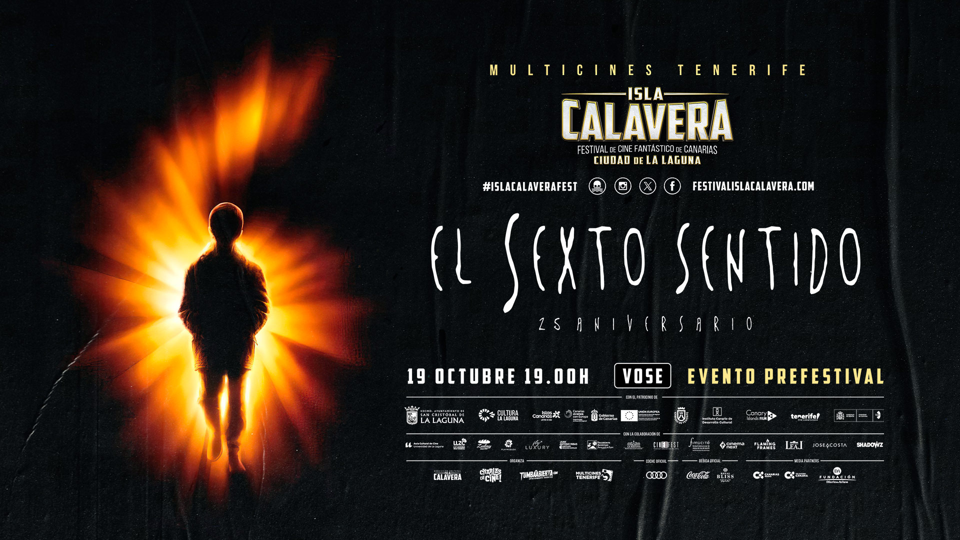 Evento prefestival El sexto sentido, de M. Night Shyamalan