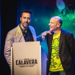 Pablo Puyol y Jandro en la presentación del cortometraje Cava.