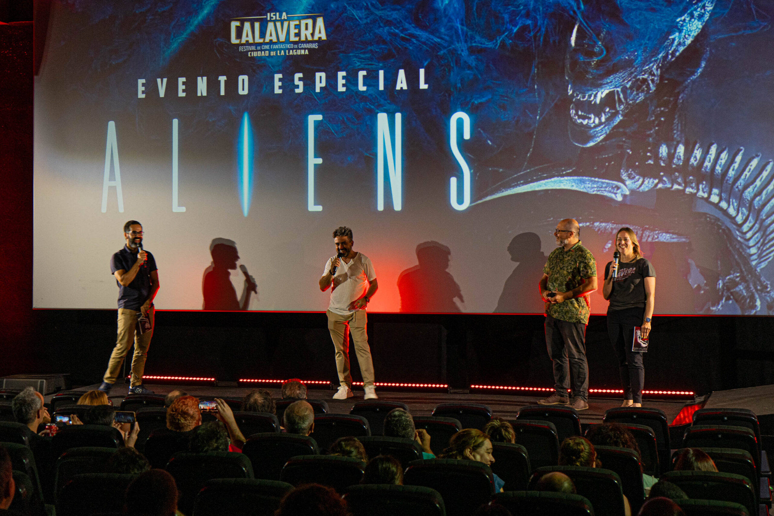 Presentación evento especial Aliens.
