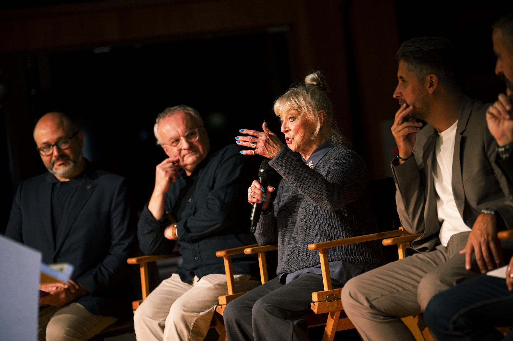 Veronica Cartwright, en la rueda de prensa.