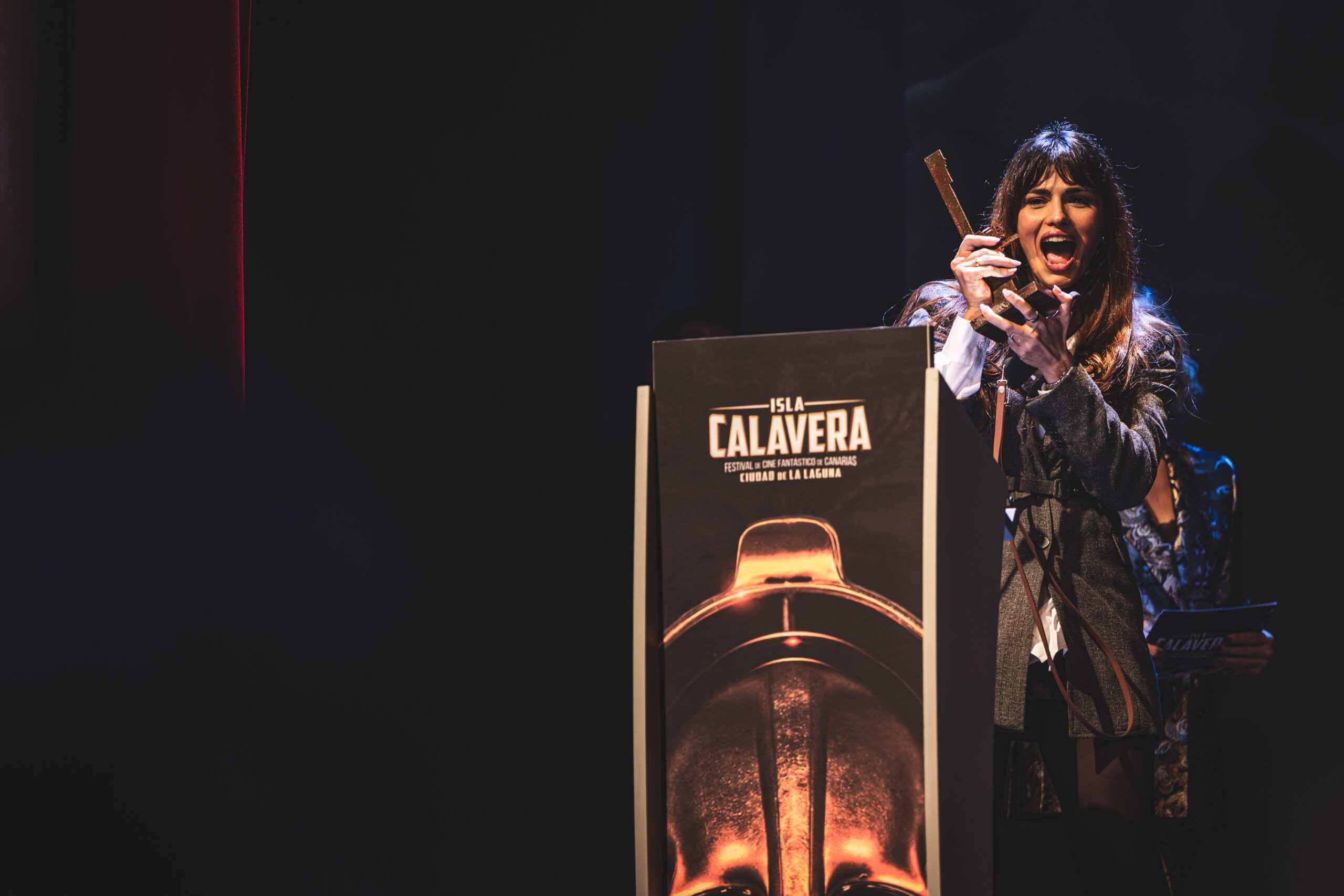 Sara Sálamo, premio Isla Calavera S. S. Venture al Talento Canario.