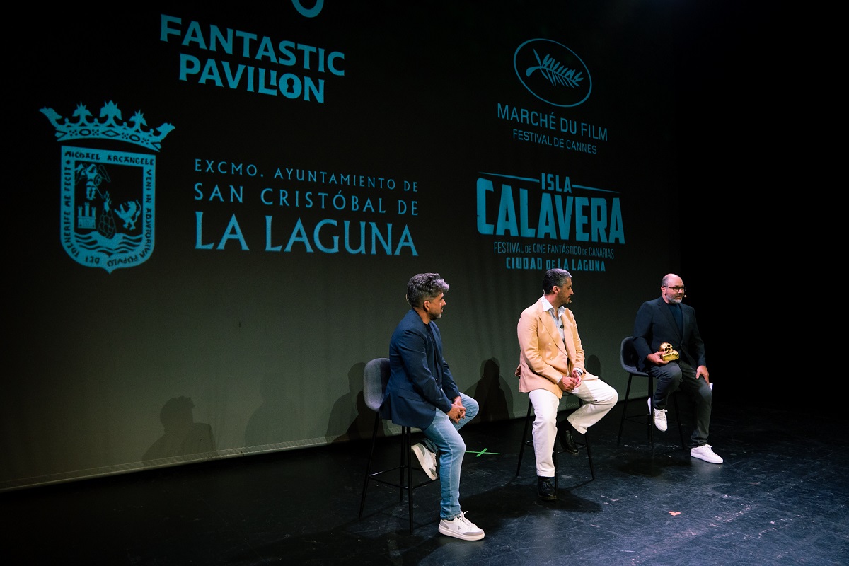 Rueda de prensa sobre la participación del Festival Isla Calavera en Cannes 2026.