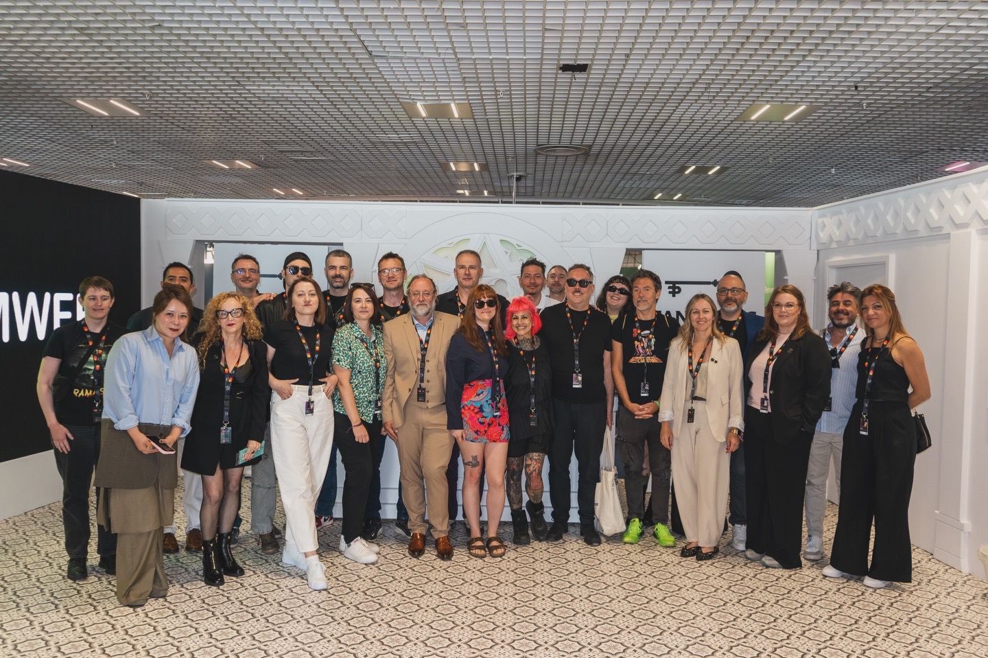 Foto de familia de la asamblea de la Federación Méliès celebrada en Cannes 2026.
