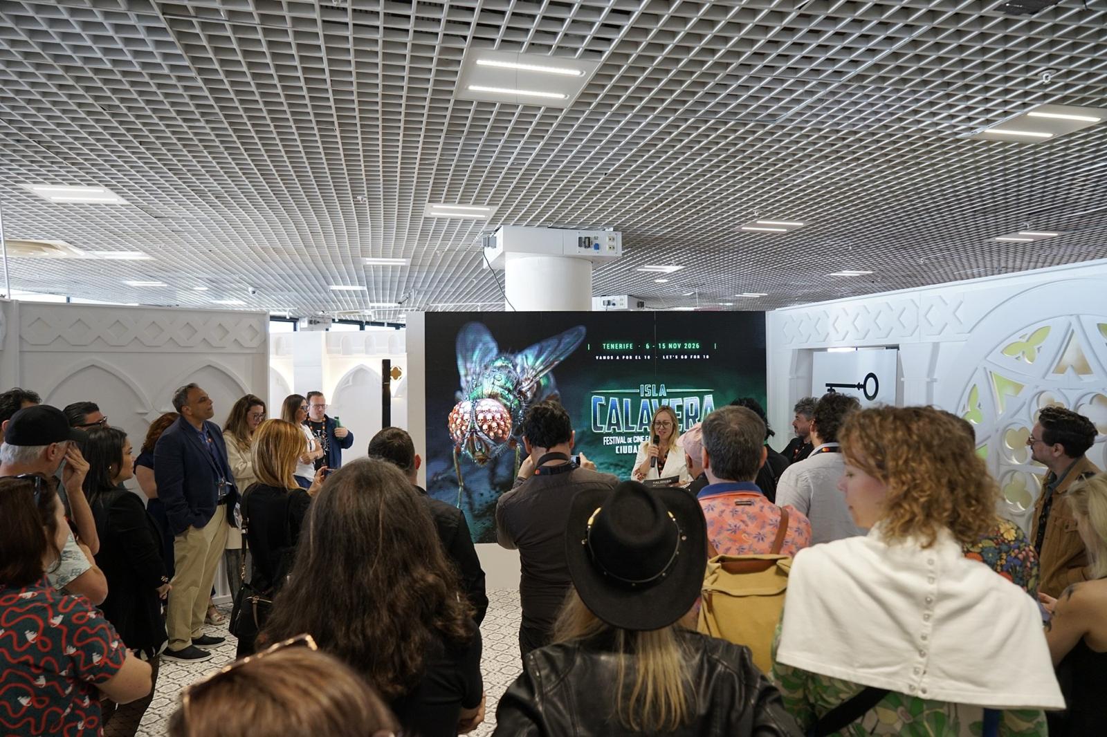 Presentación del Festival Isla Calavera en Cannes 2026.